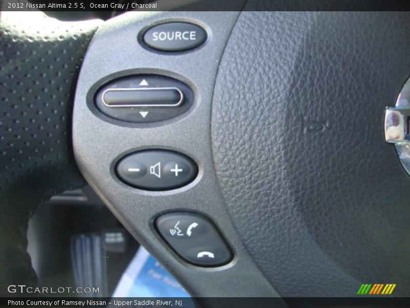 Ocean Gray / Charcoal 2012 Nissan Altima 2.5 S