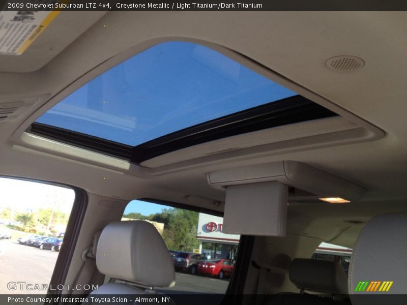 Greystone Metallic / Light Titanium/Dark Titanium 2009 Chevrolet Suburban LTZ 4x4