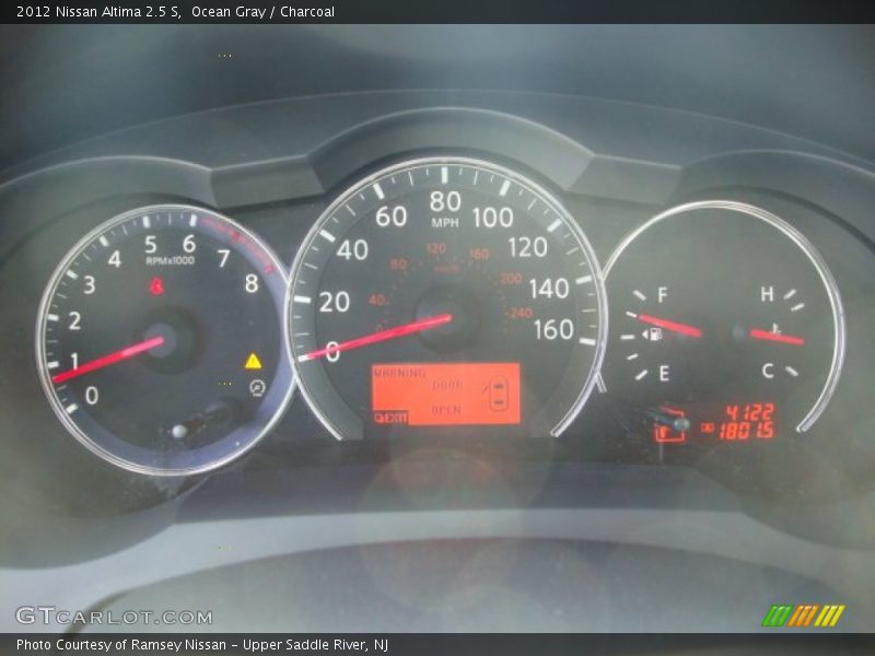 Ocean Gray / Charcoal 2012 Nissan Altima 2.5 S