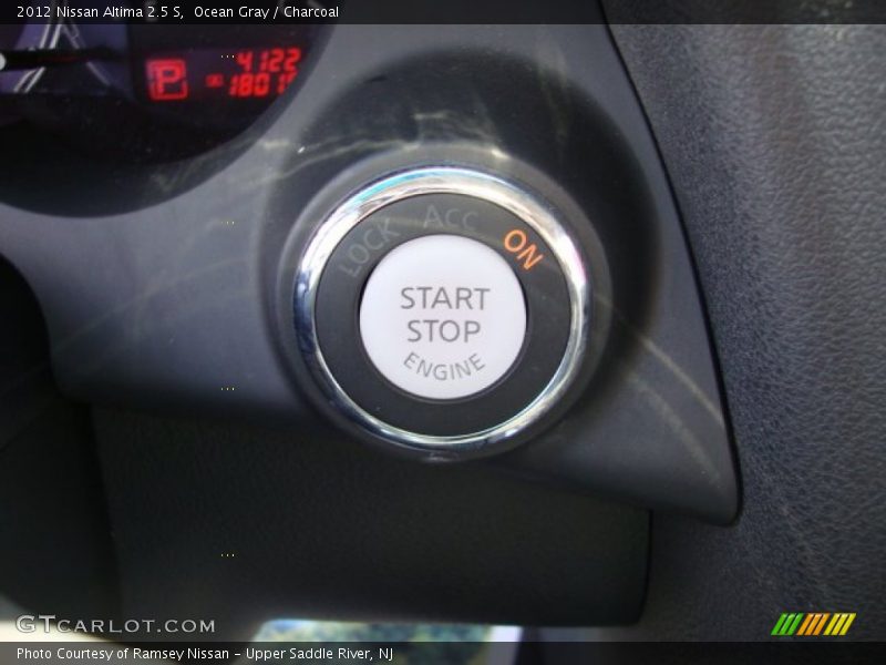Ocean Gray / Charcoal 2012 Nissan Altima 2.5 S