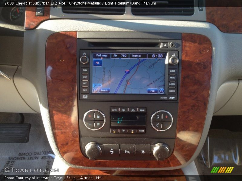 Greystone Metallic / Light Titanium/Dark Titanium 2009 Chevrolet Suburban LTZ 4x4