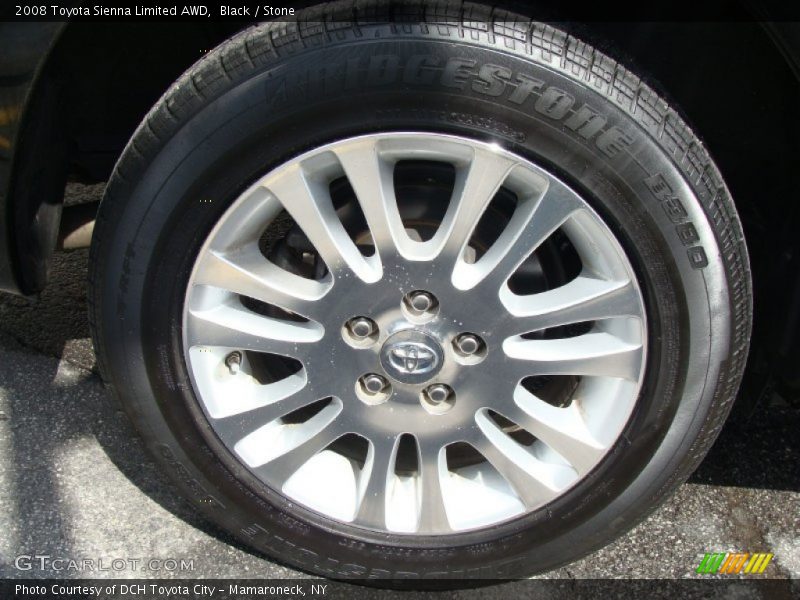 Black / Stone 2008 Toyota Sienna Limited AWD