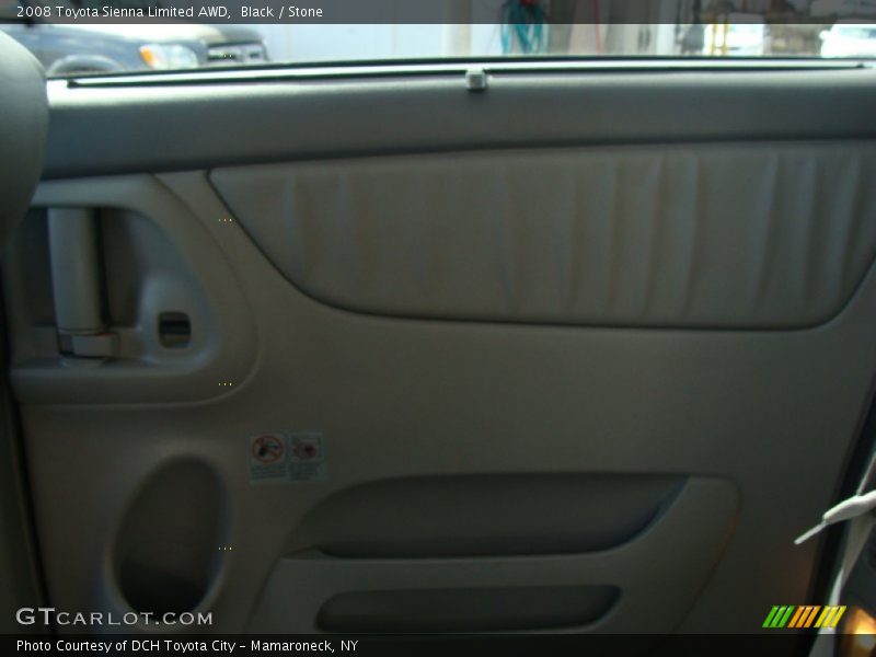 Black / Stone 2008 Toyota Sienna Limited AWD