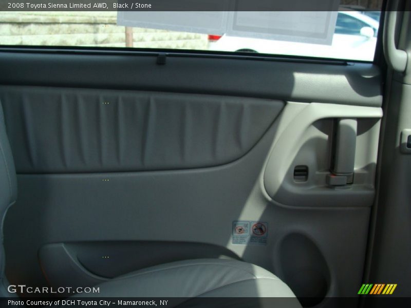 Black / Stone 2008 Toyota Sienna Limited AWD