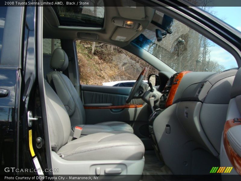 Black / Stone 2008 Toyota Sienna Limited AWD
