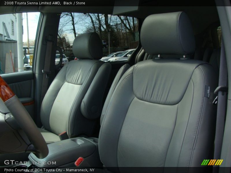 Black / Stone 2008 Toyota Sienna Limited AWD