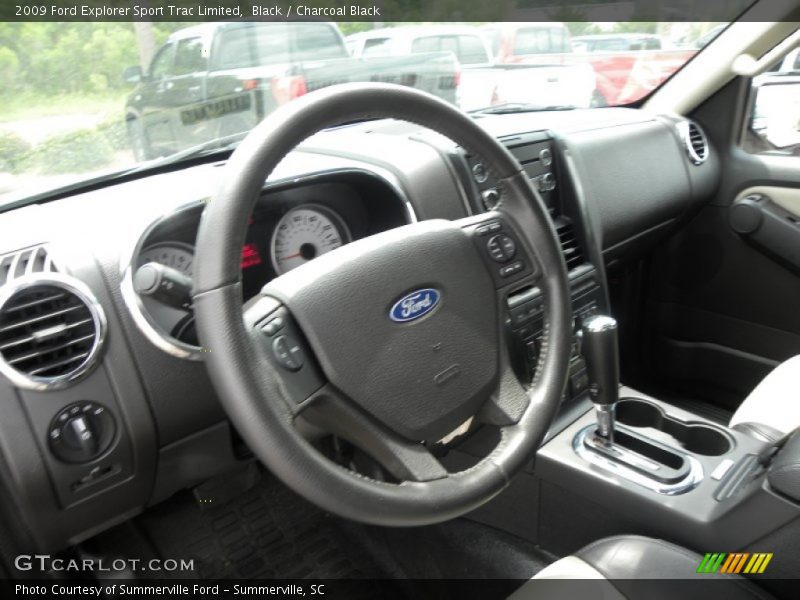 Black / Charcoal Black 2009 Ford Explorer Sport Trac Limited