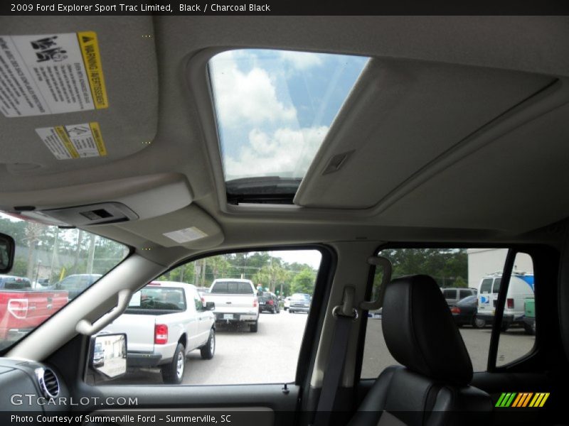Black / Charcoal Black 2009 Ford Explorer Sport Trac Limited