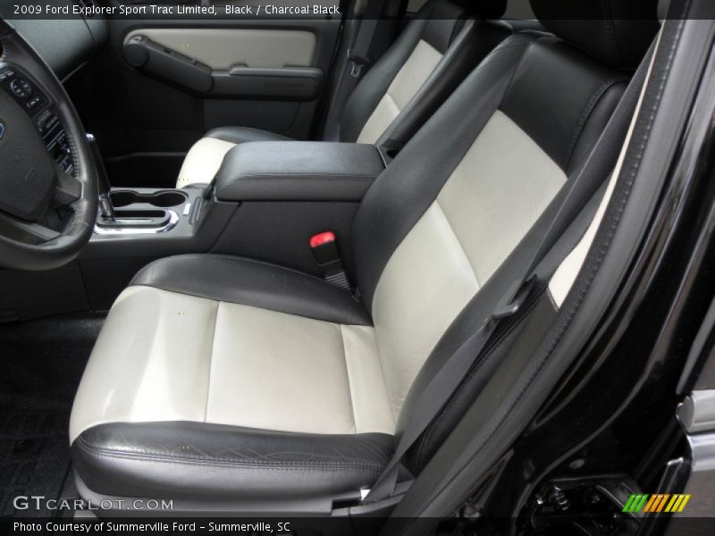  2009 Explorer Sport Trac Limited Charcoal Black Interior