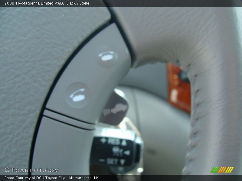 Black / Stone 2008 Toyota Sienna Limited AWD