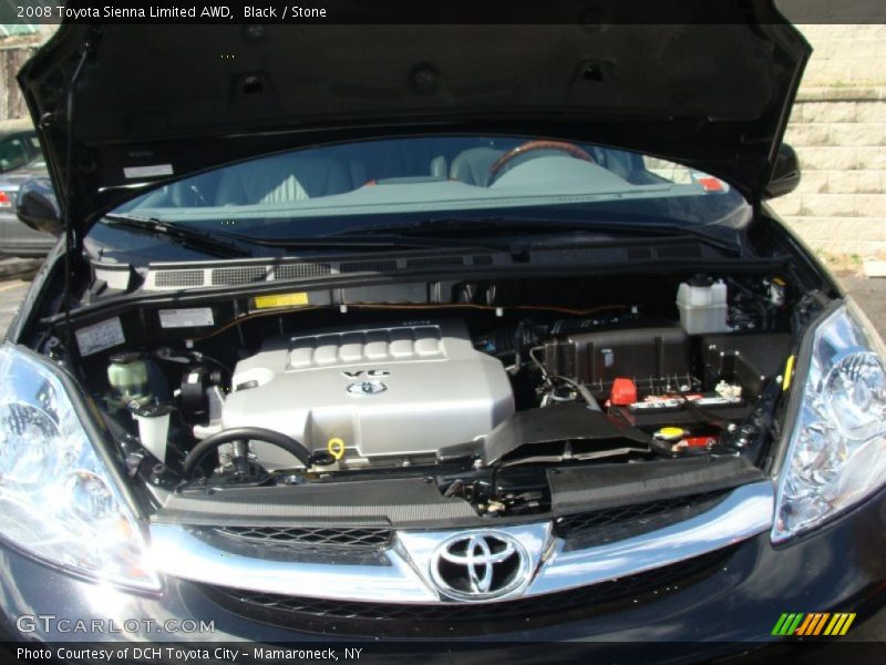 Black / Stone 2008 Toyota Sienna Limited AWD