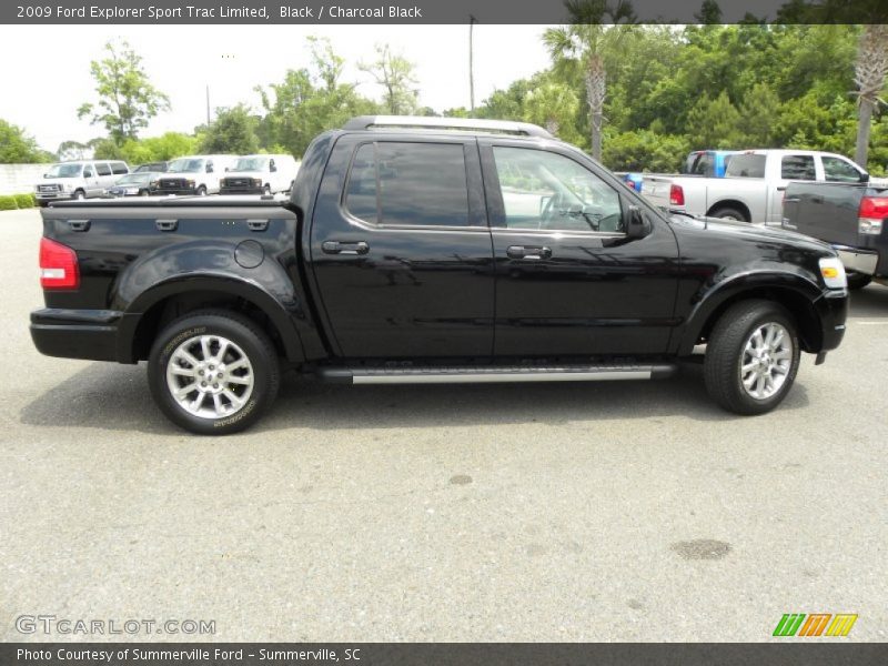 Black / Charcoal Black 2009 Ford Explorer Sport Trac Limited