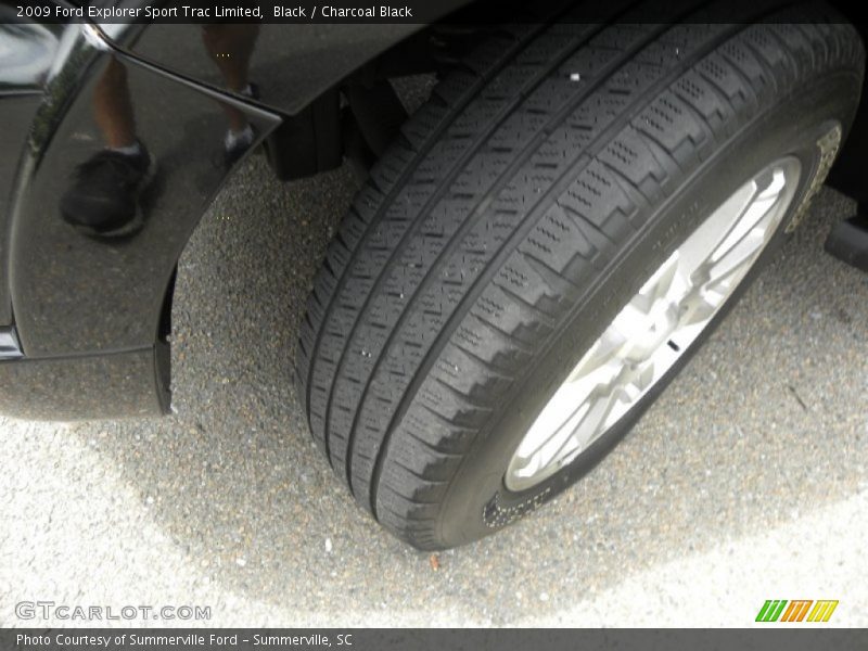 Black / Charcoal Black 2009 Ford Explorer Sport Trac Limited