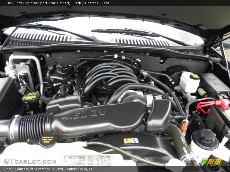  2009 Explorer Sport Trac Limited Engine - 4.6 Liter SOHC 24-Valve VVT V8