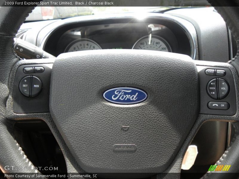 Black / Charcoal Black 2009 Ford Explorer Sport Trac Limited