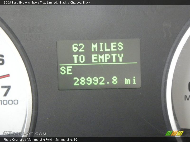 Black / Charcoal Black 2009 Ford Explorer Sport Trac Limited