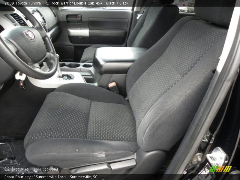  2009 Tundra TRD Rock Warrior Double Cab 4x4 Black Interior