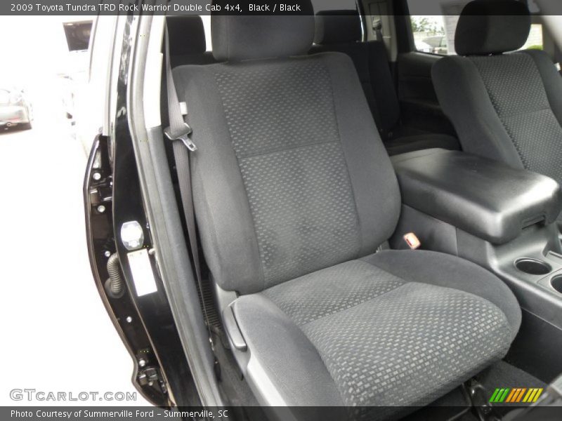 Front Seat of 2009 Tundra TRD Rock Warrior Double Cab 4x4