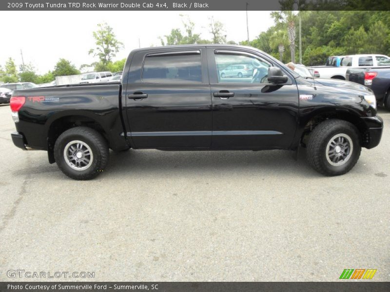 Black / Black 2009 Toyota Tundra TRD Rock Warrior Double Cab 4x4