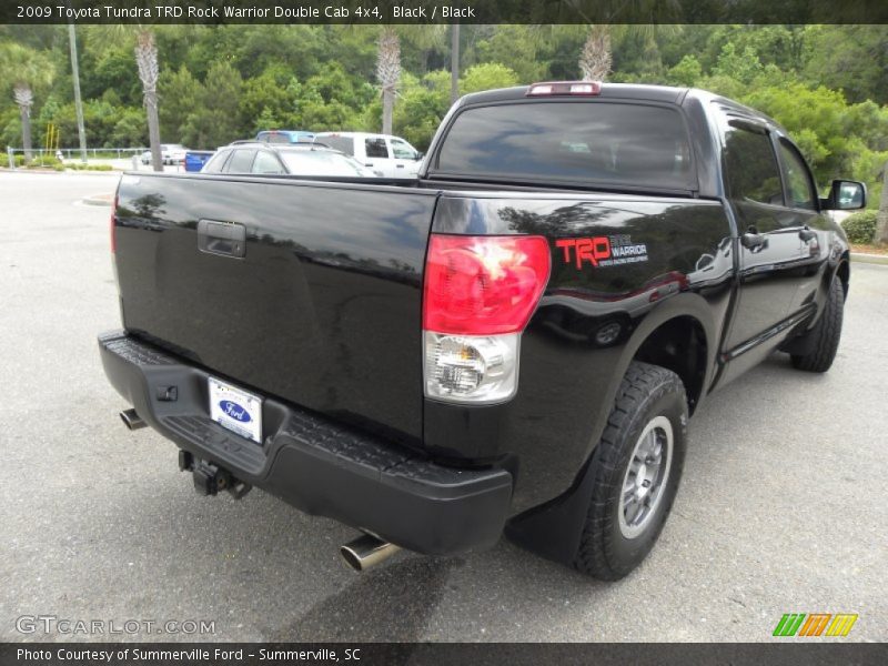 Black / Black 2009 Toyota Tundra TRD Rock Warrior Double Cab 4x4