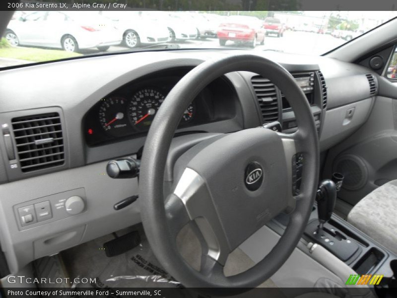 Alpine Gray / Gray 2006 Kia Sorento LX