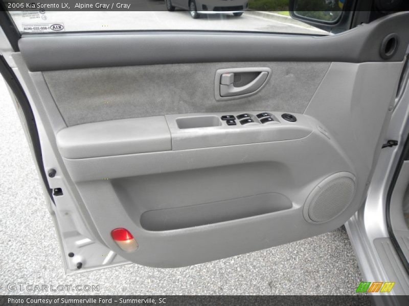 Alpine Gray / Gray 2006 Kia Sorento LX