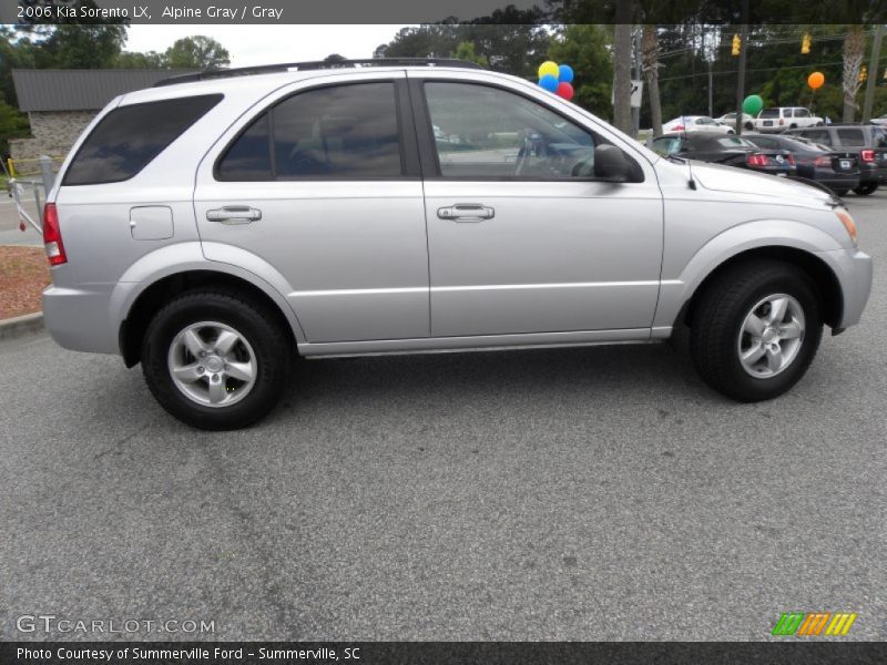 Alpine Gray / Gray 2006 Kia Sorento LX