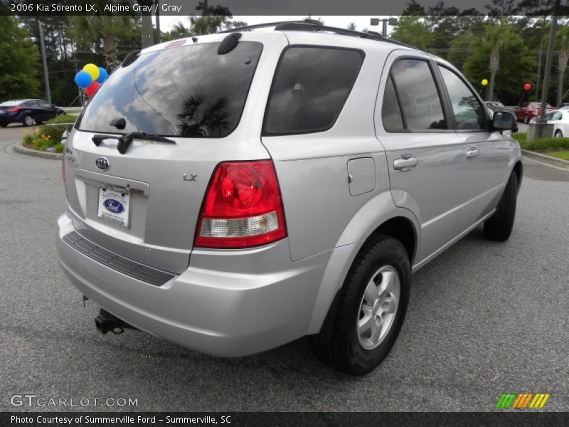 Alpine Gray / Gray 2006 Kia Sorento LX