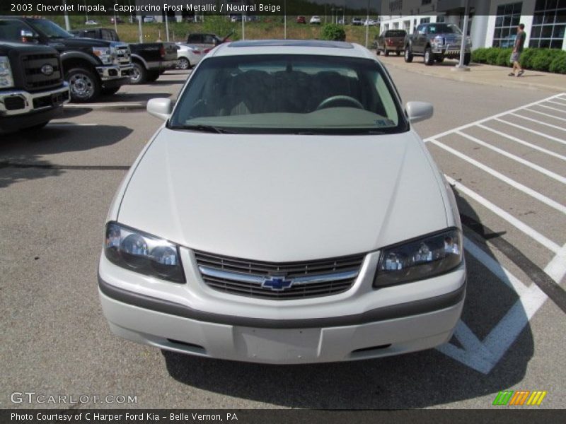 Cappuccino Frost Metallic / Neutral Beige 2003 Chevrolet Impala