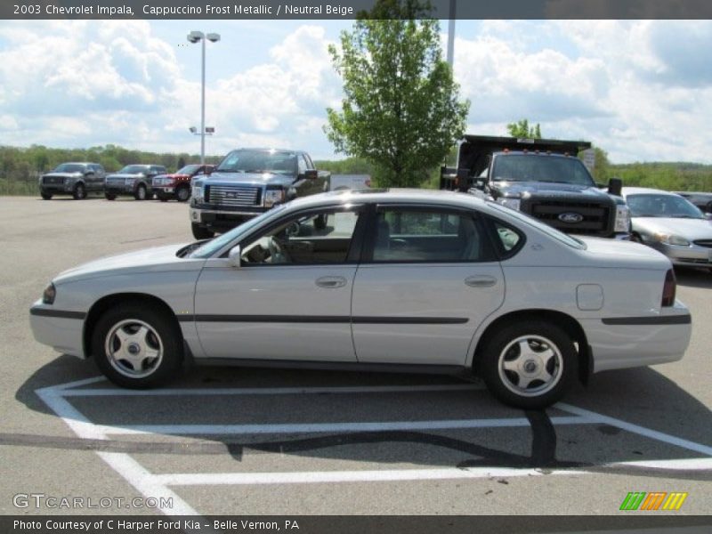 Cappuccino Frost Metallic / Neutral Beige 2003 Chevrolet Impala