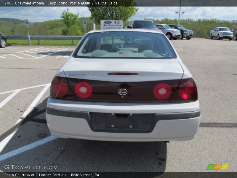 Cappuccino Frost Metallic / Neutral Beige 2003 Chevrolet Impala
