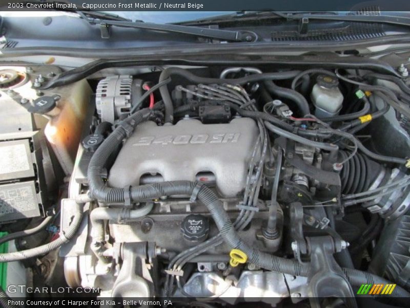 Cappuccino Frost Metallic / Neutral Beige 2003 Chevrolet Impala