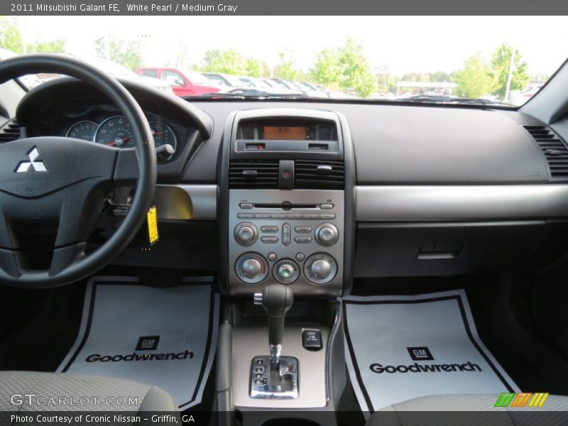 White Pearl / Medium Gray 2011 Mitsubishi Galant FE