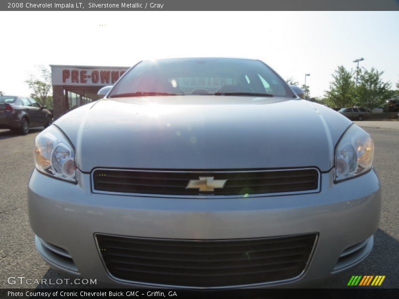 Silverstone Metallic / Gray 2008 Chevrolet Impala LT