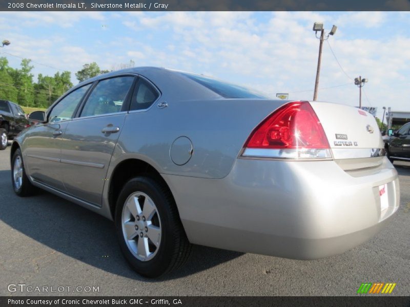 Silverstone Metallic / Gray 2008 Chevrolet Impala LT