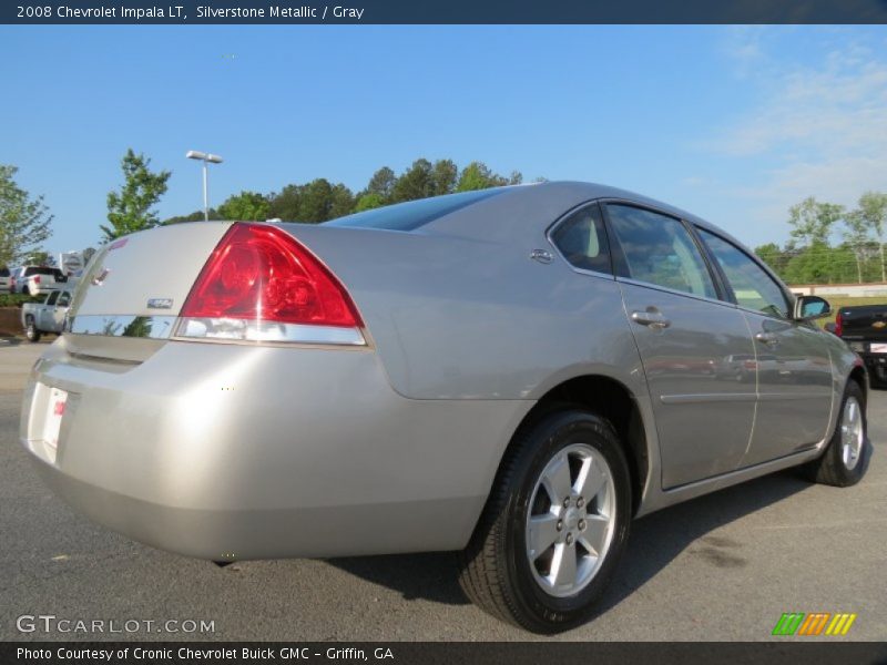 Silverstone Metallic / Gray 2008 Chevrolet Impala LT