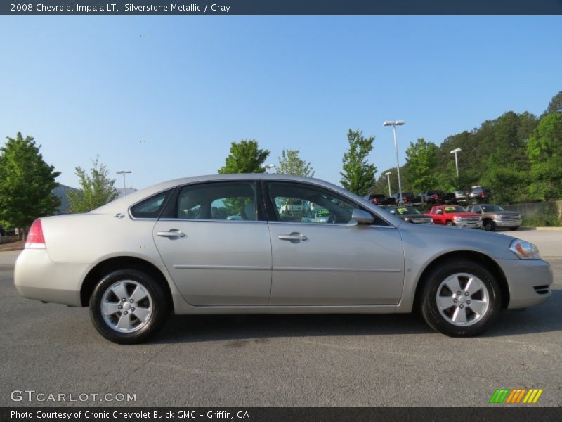 Silverstone Metallic / Gray 2008 Chevrolet Impala LT