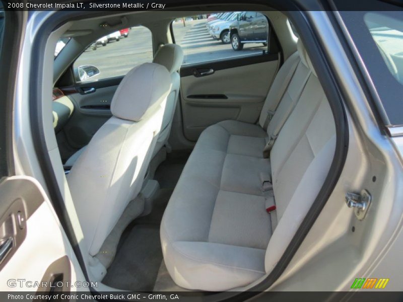 Silverstone Metallic / Gray 2008 Chevrolet Impala LT
