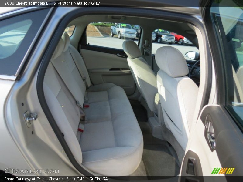 Silverstone Metallic / Gray 2008 Chevrolet Impala LT
