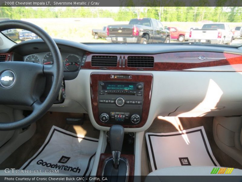 Silverstone Metallic / Gray 2008 Chevrolet Impala LT