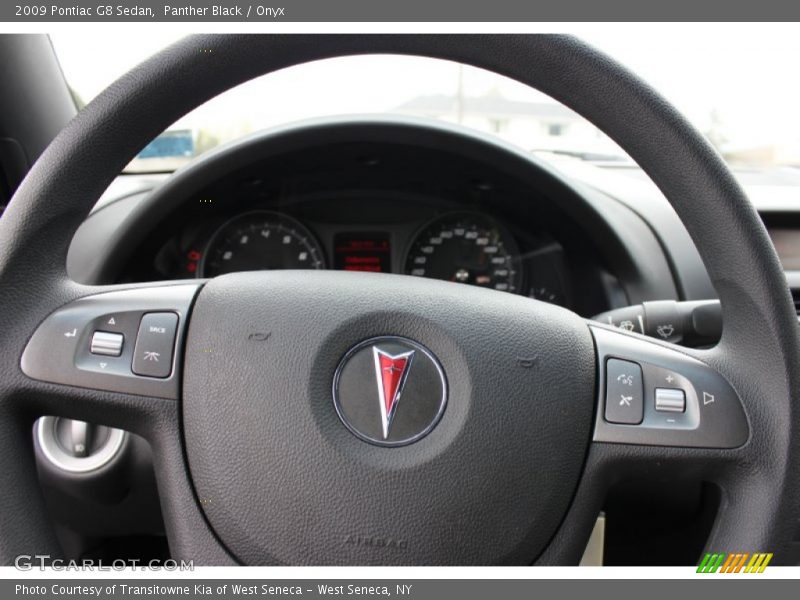 Panther Black / Onyx 2009 Pontiac G8 Sedan