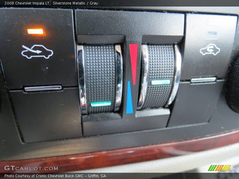 Silverstone Metallic / Gray 2008 Chevrolet Impala LT