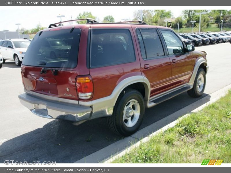 Toreador Red Metallic / Medium Prairie Tan 2000 Ford Explorer Eddie Bauer 4x4
