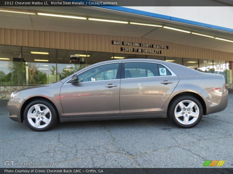 Mocha Steel Metallic / Cocoa/Cashmere 2012 Chevrolet Malibu LS