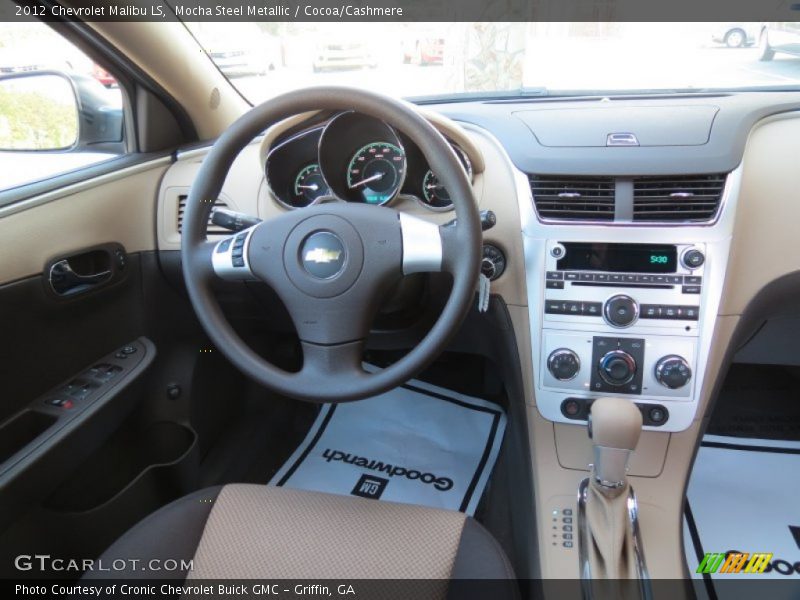 Mocha Steel Metallic / Cocoa/Cashmere 2012 Chevrolet Malibu LS