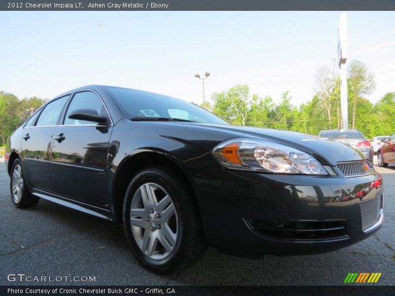 Ashen Gray Metallic / Ebony 2012 Chevrolet Impala LT