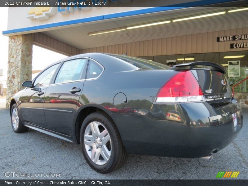 Ashen Gray Metallic / Ebony 2012 Chevrolet Impala LT
