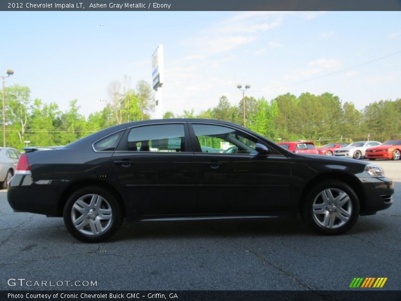 Ashen Gray Metallic / Ebony 2012 Chevrolet Impala LT