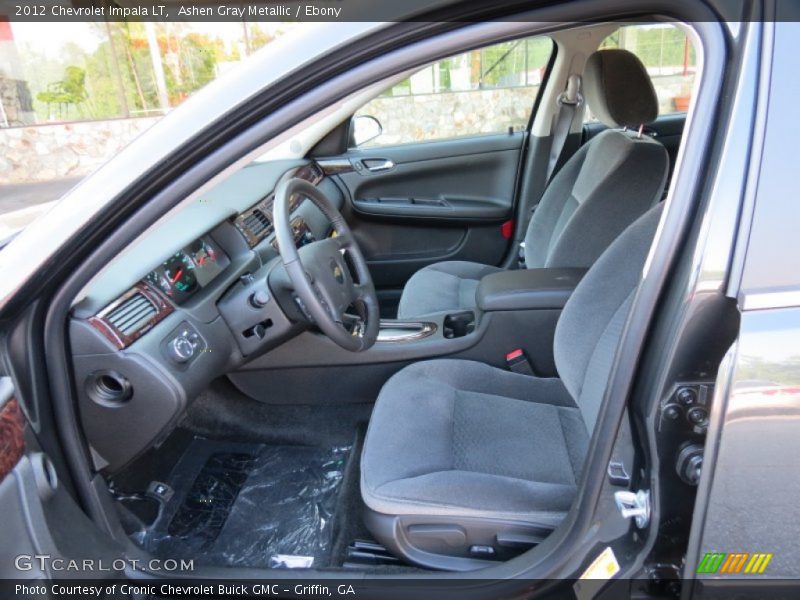Ashen Gray Metallic / Ebony 2012 Chevrolet Impala LT