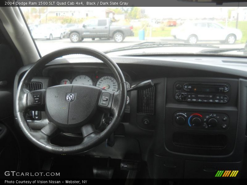 Black / Dark Slate Gray 2004 Dodge Ram 1500 SLT Quad Cab 4x4